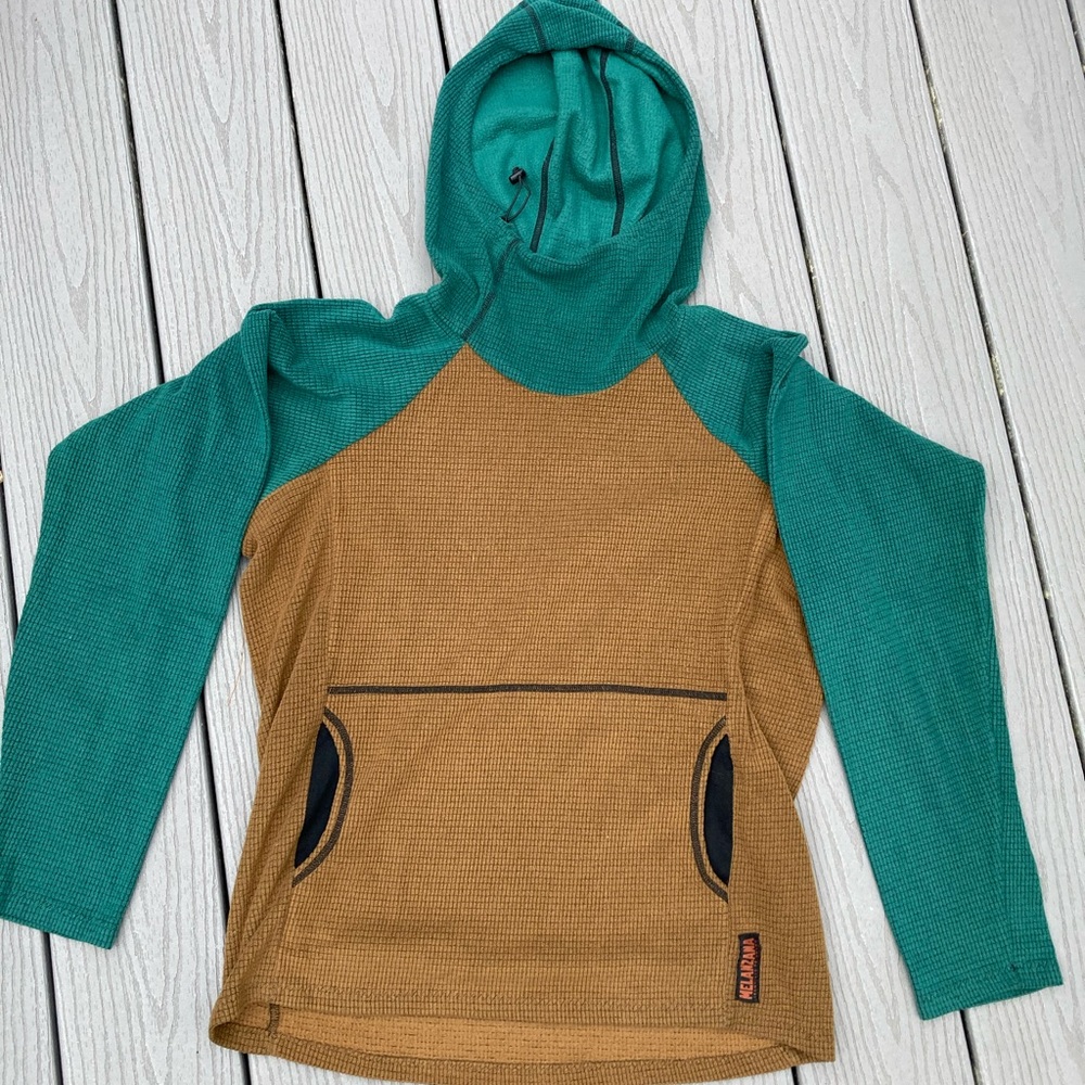 Melanzana Micro Grid Hoodie men’s SMALL
